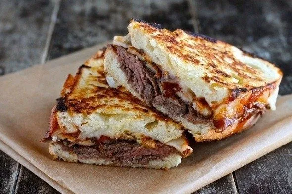 Grilled Chicken Cheese Sandwich