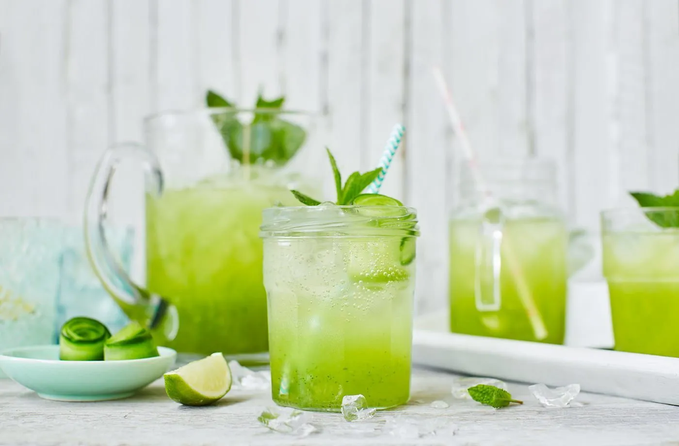 Cucumber Mint Cooler Cocktail - 5-Minute Recipe