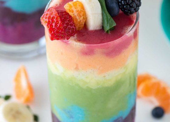 Rainbow Paradise Cocktail