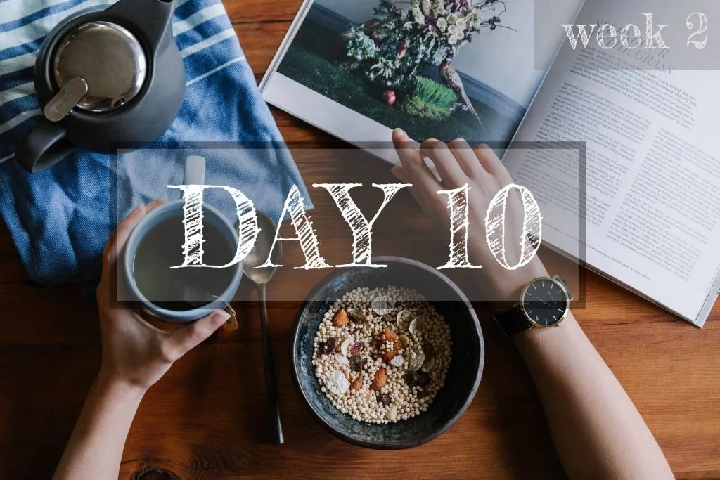Day 10 of Healthy Meal Plan – What to eat today?