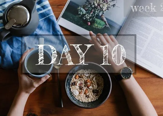 Day 10 of Healthy Meal Plan – What to eat today?