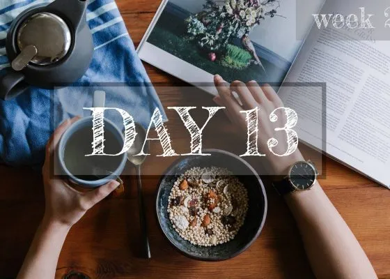Day 13 of Healthy Meal Plan – What to eat today?