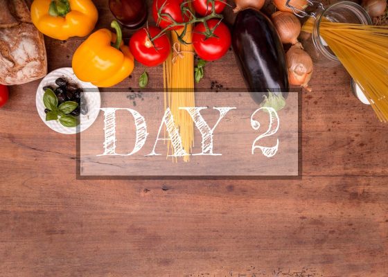 Day 2 of Healthy Meal Plan –  What to eat today?