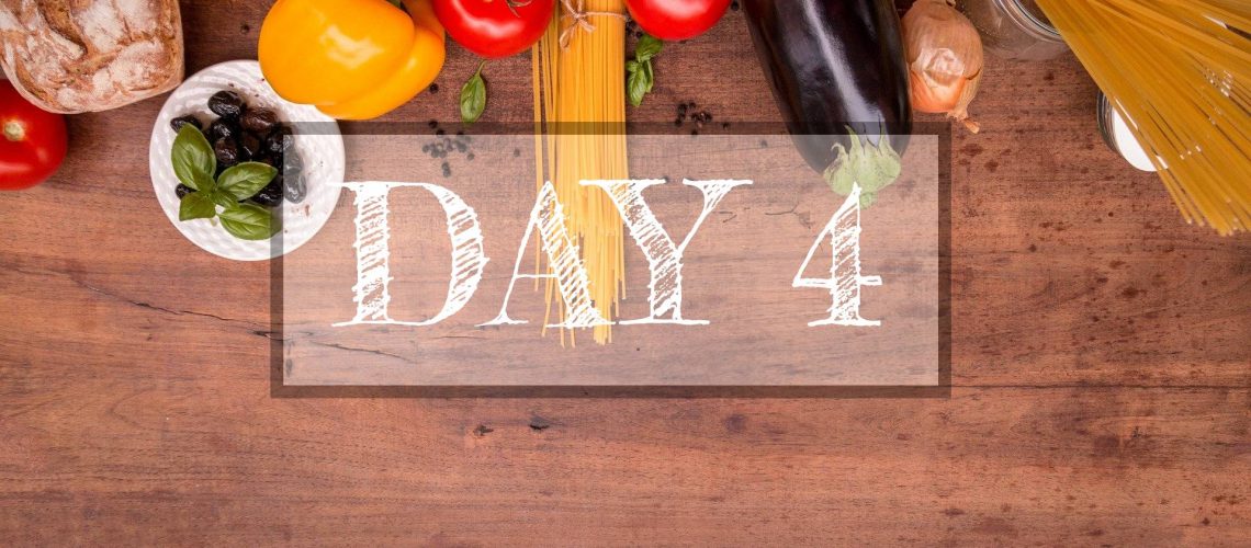Day 4 of Healthy Meal Plan – What to eat today?