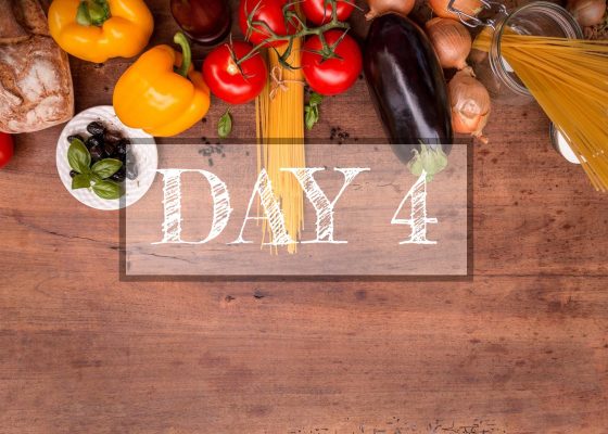 Day 4 of Healthy Meal Plan – What to eat today?