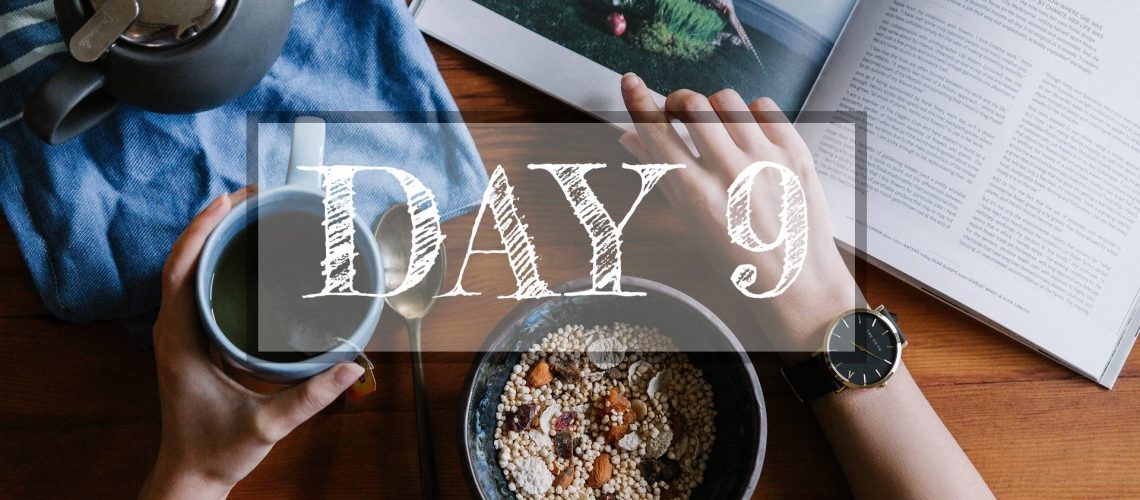 Day 9 of Healthy Meal Plan – What to eat today?