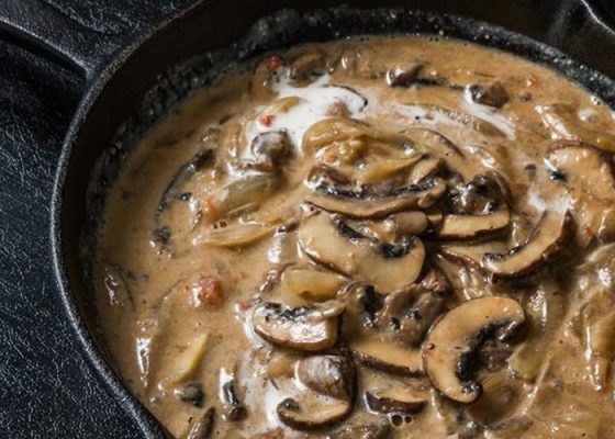 Pork Stroganoff