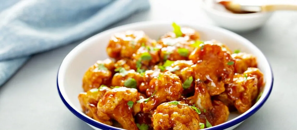Spicy Cauliflower Hot Wings