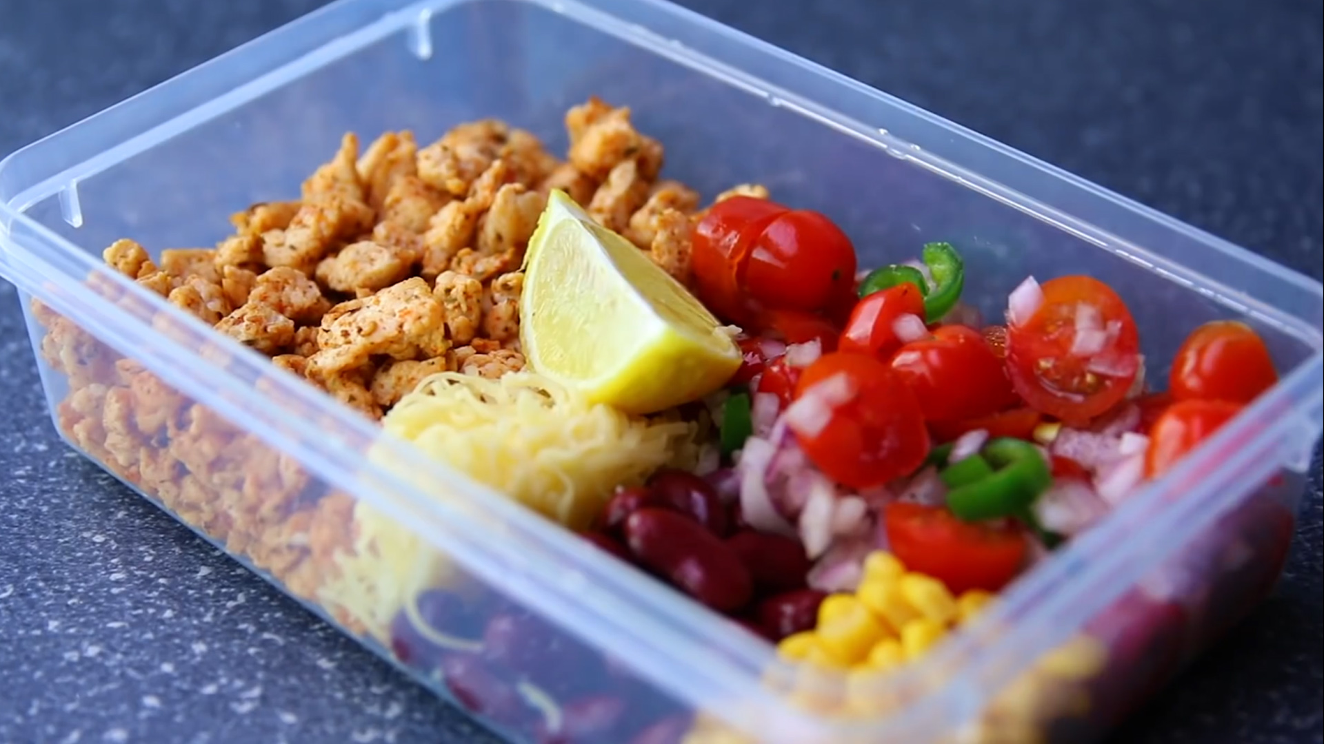 High Protein Meal-Prep Burrito Bowl - Lola Covington