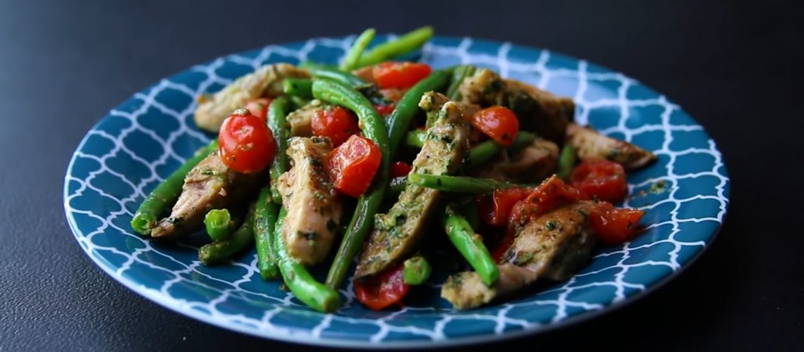 Pesto chicken Meal-Prep