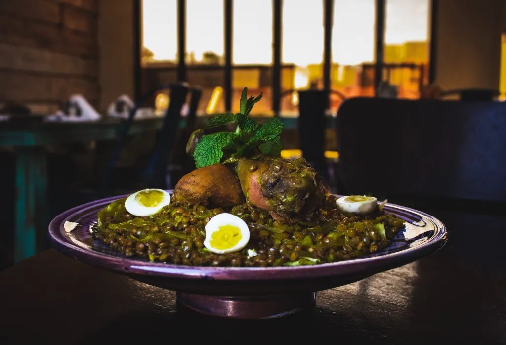 Green Salad with Boiled Eggs