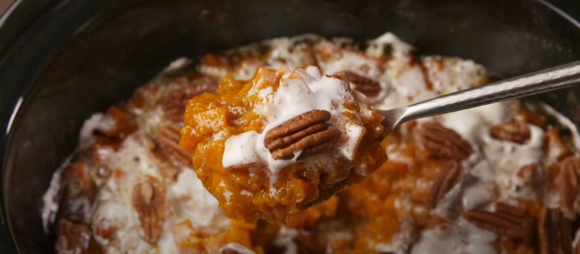 Sweet Potato Casserole in Crock Pot