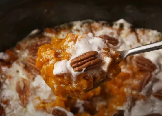 Sweet Potato Casserole in Crock Pot