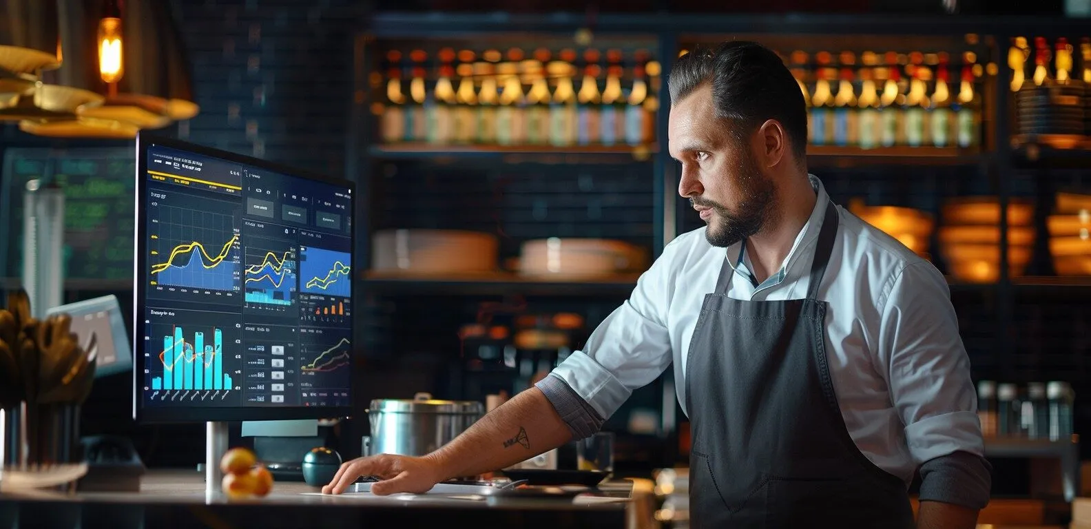 Restaurant Manager Reviewing Delivery Operations