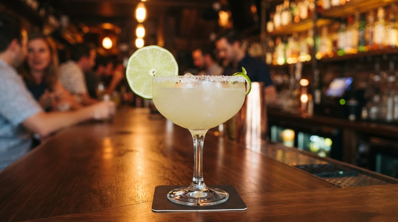 Margarita cocktail in a glass