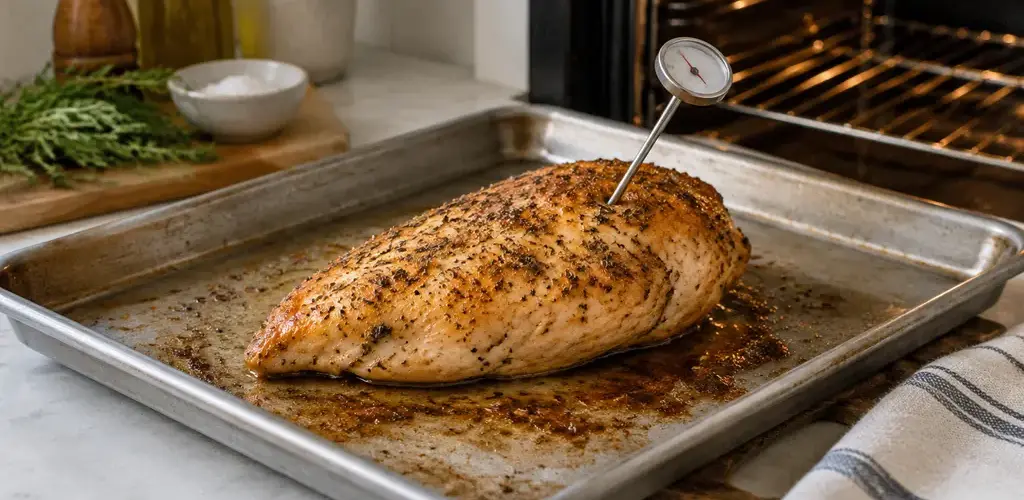 Baked Chicken Breast: Oven Temp, Timing and Thermometer