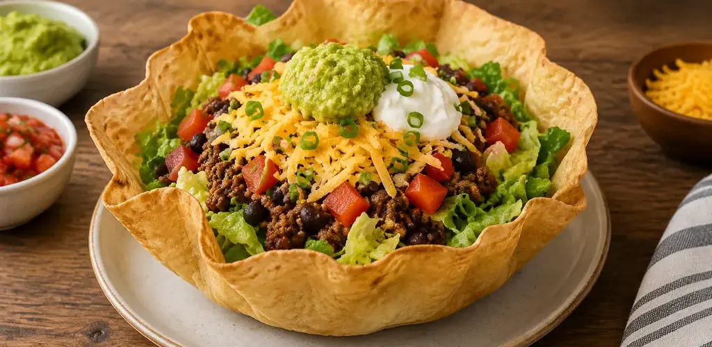Taco Salad in a Bowl You Can Eat: A Crispy Tortilla Bowl Guide