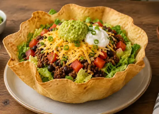 Taco Salad in a Bowl You Can Eat: A Crispy Tortilla Bowl Guide